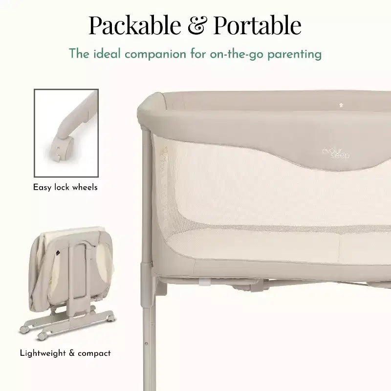 Evolur Kinsley Culla Portatile Pieghevole