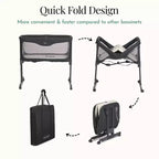 Evolur Kinsley Culla Portatile Pieghevole