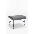 Sedia a Dondolo con Poggiapiedi e Cuscino Lombare per Asilo Nido / Soggiorno